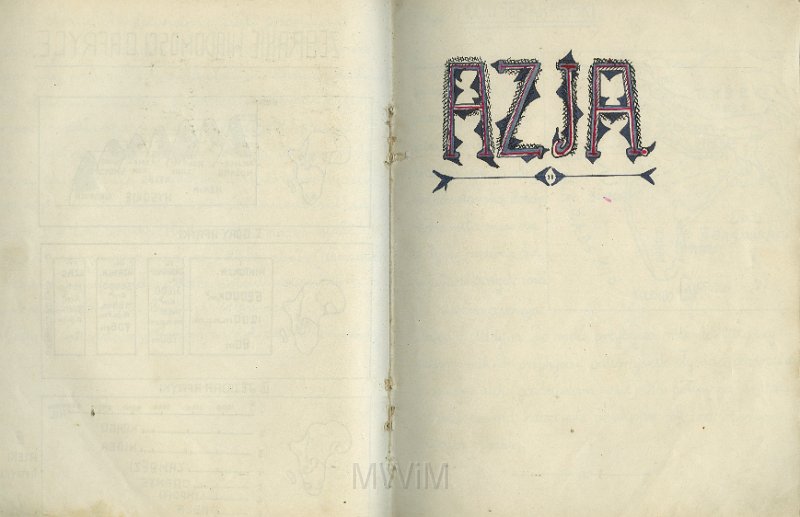 KKE 5794-185.jpg - Dok. Zeszyty szkolne Mieczysława Awgula, Wilno, 1937/1939 r.